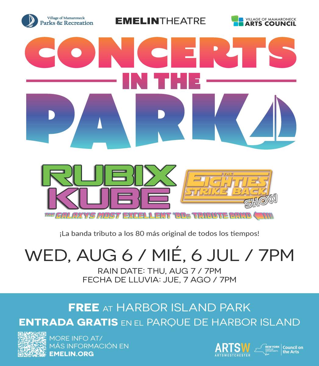 Concert in the Park Flyer 