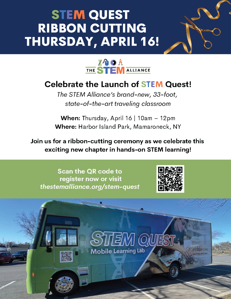 STEM Busw Ribbon Cutting Flyer