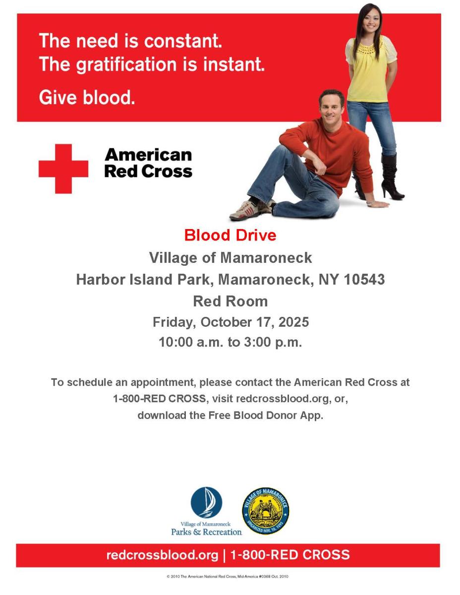 October Red Cross Blood Drive 