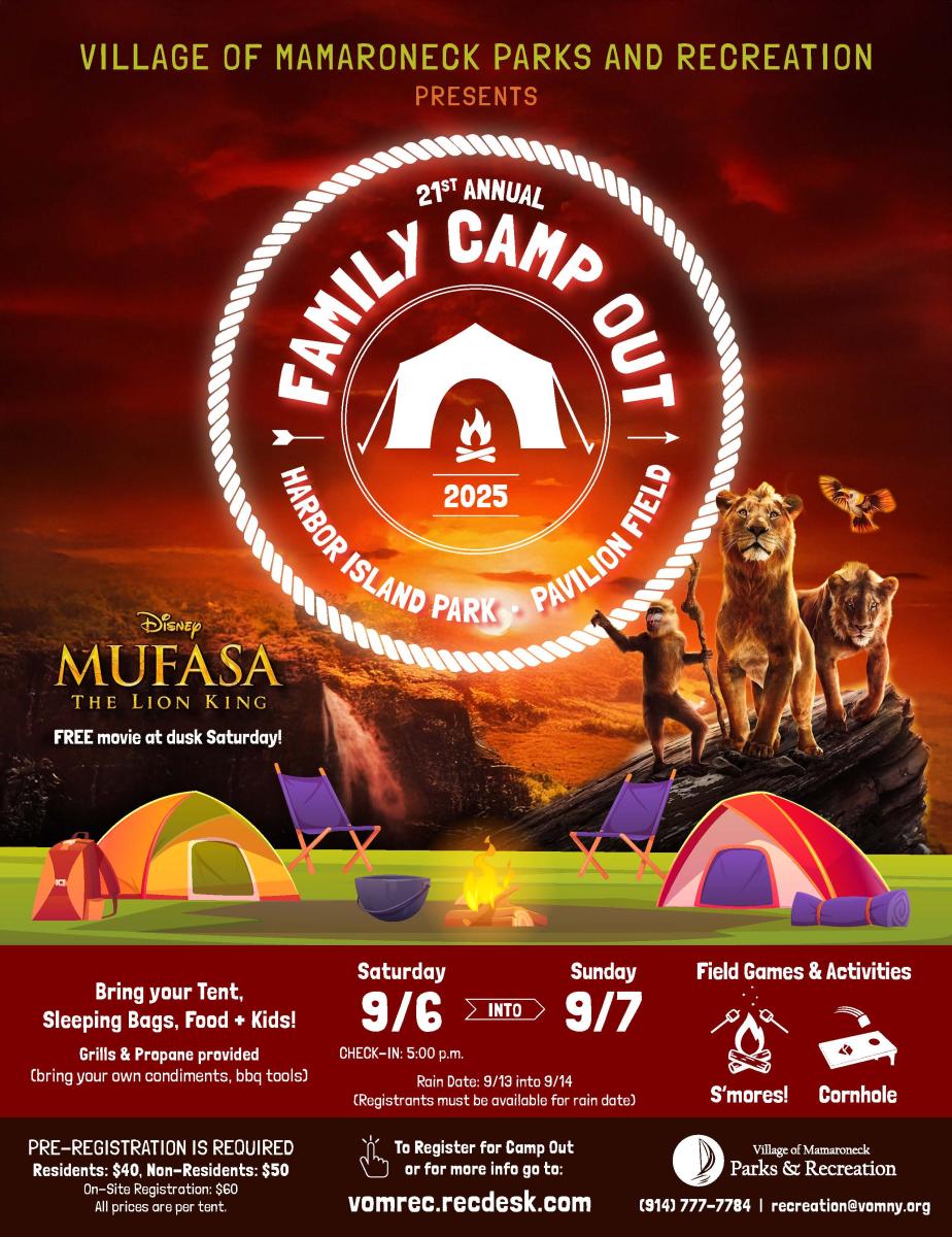 2025 Camp Out Flyer 