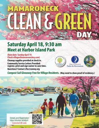 Flyer for Clean and Green Event