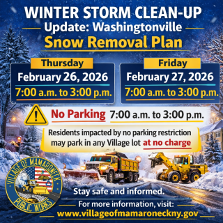 Snow Removal Update