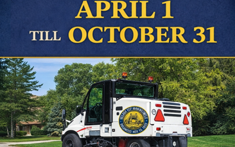 Street Cleaning Program Begins April 1